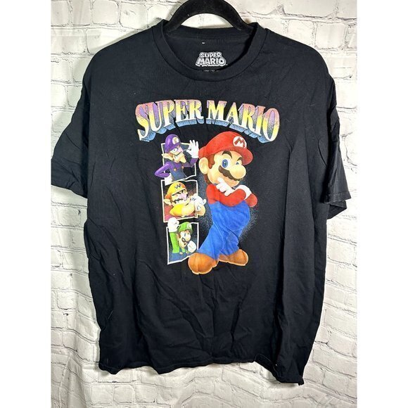 SUPER MARIO BROTHERS‎ GRAPHIC TEE (XL)   EUC   G-34 - Picture 1 of 3